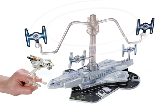 Star Wars Hot Wheels Rebels Space Set with Ghost Starship